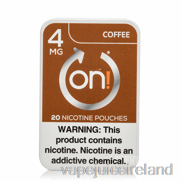 Vape Juice ON! Nicotine Pouches - COFFEE 4mg